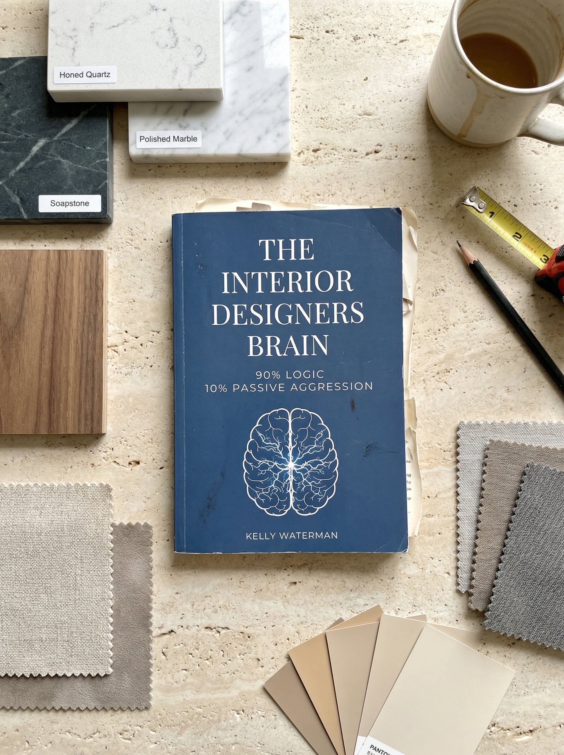 The Interior Designers Brain: 90% Logic 10% Passive Aggression Book